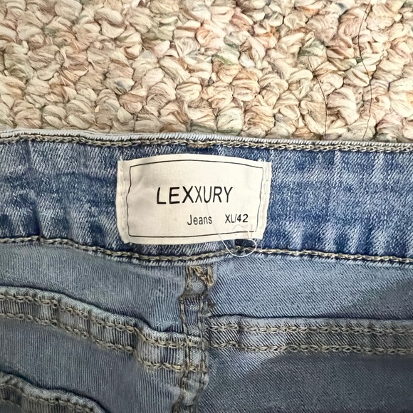 LEXXURY size XL stretch jeans (14) - Picture 3 of 3